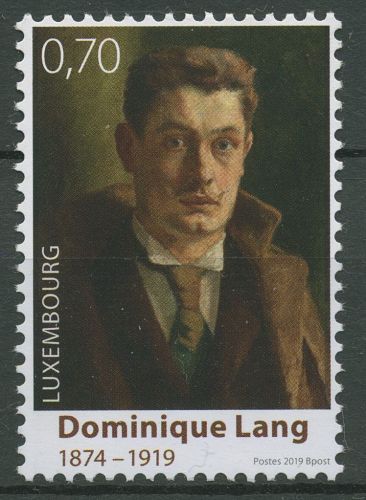 Luxemburg 2019 Gemälde Dominique Lang 2193 postfrisch