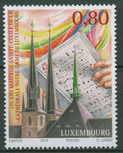 Luxemburg 2019 Kathedrale Notre-Dame Chor 2198 postfrisch