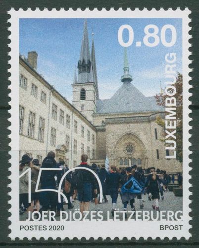Luxemburg 2020 150 Jahre Erzbistum Kathedrale 2230 postfrisch