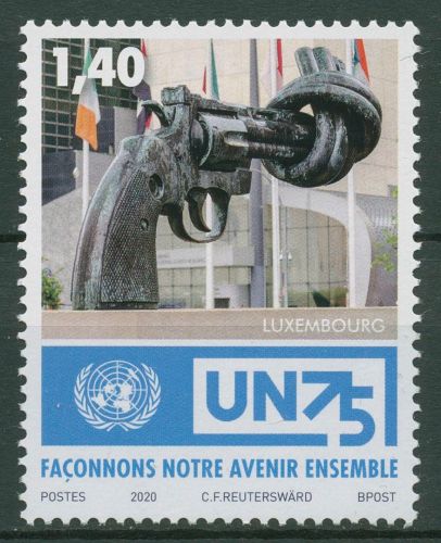 Luxemburg 2020 Vereinte Nationen UNO Skulptur 2237 postfrisch