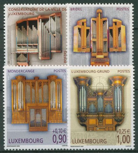 Luxemburg 2006 Wohlfahrt Orgeln 1724/27 postfrisch