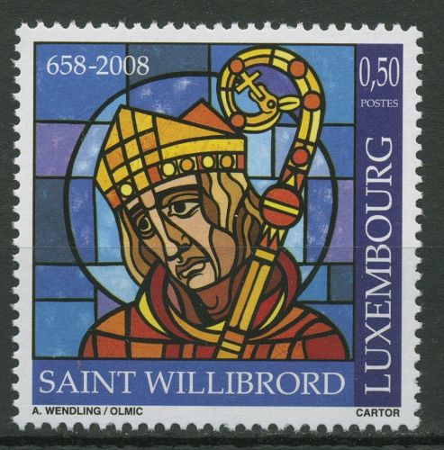 Luxemburg 2008 Heiliger Willibrord 1775 postfrisch
