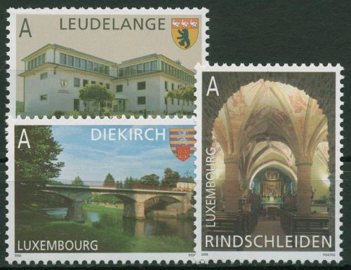 Luxemburg 2008 Sehneswürdigkeiten 1776/78 postfrisch