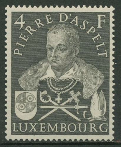 Luxemburg 1953 Bischof Peter von Aspelt 516 postfrisch