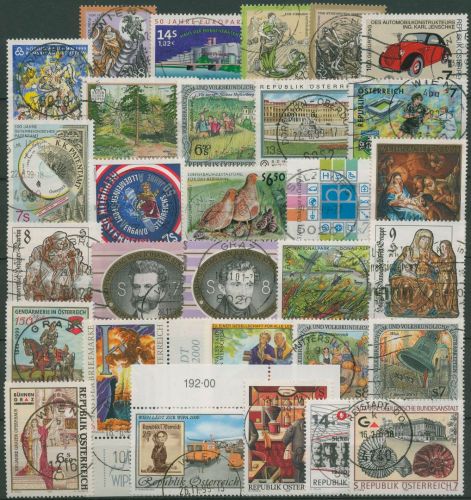 Österreich 1999 Jahrgang komplett (2272/2301) gestempelt (SG62120)
