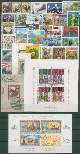 Österreich 2000 Jahrgang komplett (2302/3, Block 13/15) gestempelt (SG62121)