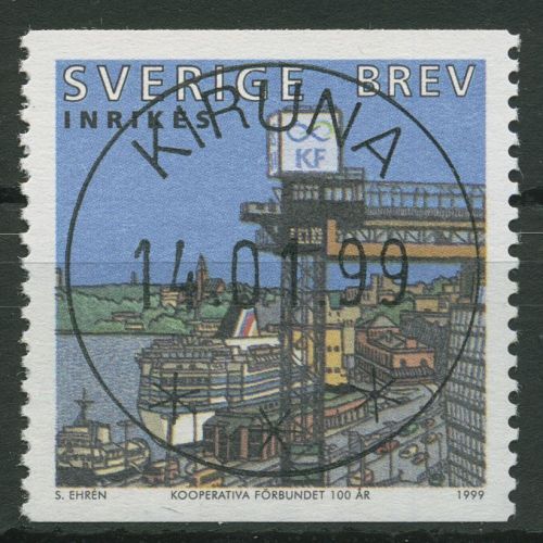 Schweden 1999 Konsumgenossenschaften Hafen Stockholm 2097 mit TOP-ESST