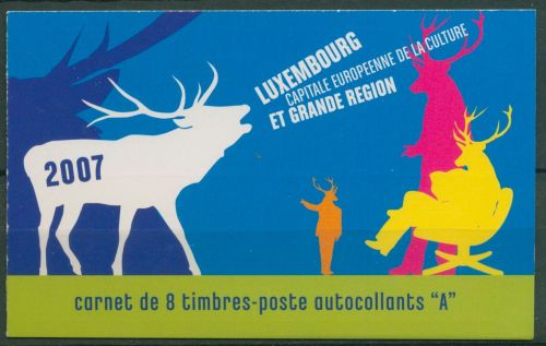Luxemburg 2007 Kulturhauptstadt Markenheftchen 1730/33 MH postfrisch (C61146)