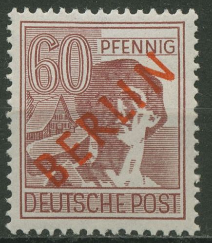 Berlin 1949 Rotaufdruck 31 postfrisch