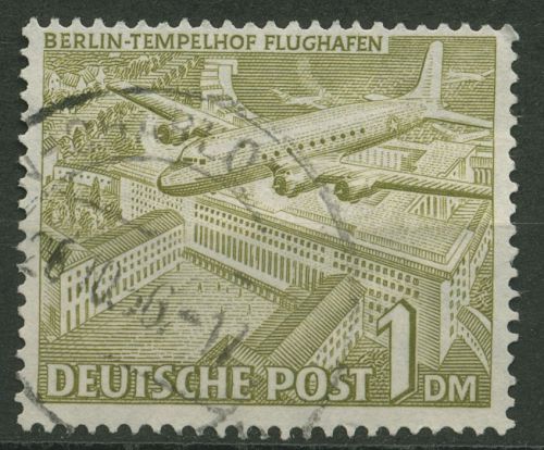 Berlin 1949 Berliner Bauten (Wasserzeichen fallend) 57 X a gestempelt