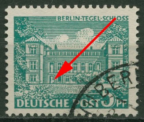 Berlin 1949 Berliner Bauten mit Plattenfehler 44 I gestempelt