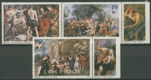 Sao Tomé und Príncipe 1983 Gemälde v. Rubens 815/16 postfrisch (C42406)