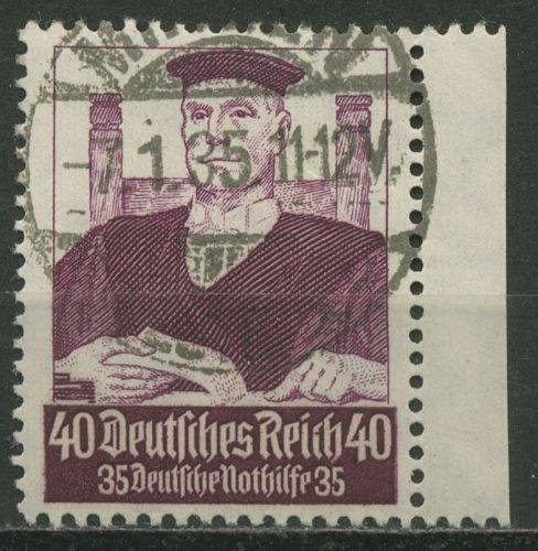 Deutsches Reich 1934 Deutsche Nothilfe: Berufsstände 564 gestempelt