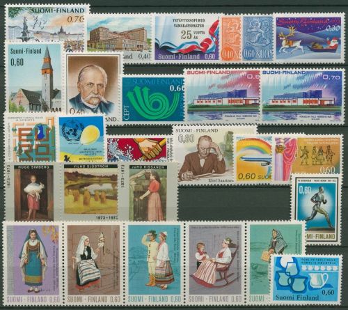 Finnland 1973 Jahrgang komplett (716/42) postfrisch (SG95151)