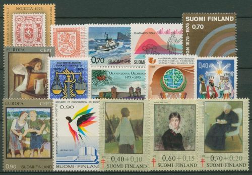 Finnland 1975 Jahrgang komplett (760/76) postfrisch (SG95149)