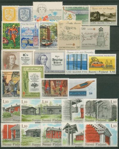 Finnland 1979 Jahrgang komplett (834/61) postfrisch (SG95145)