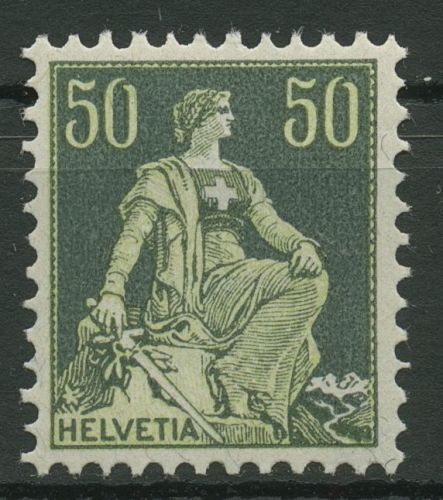 Schweiz 1908 Freimarken Sitzende Helvetia 107 x postfrisch