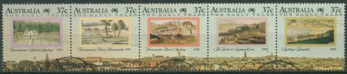 Australien 1988 200 J. Kolonisation Besiedelung 1106/10 ZD gestempelt (C29120)