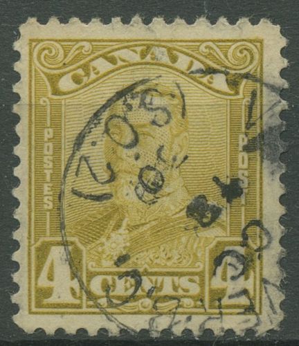 Kanada 1928 König Georg V. 4 Cents 131 A gestempelt