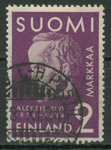 Finnland 1934 Dichter Aleksis Kivi 187 gestempelt