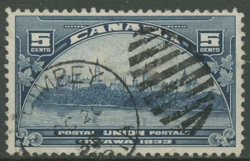 Kanada 1933 Ausschußsitzung des Weltpostvereins UPU 172 gestempelt
