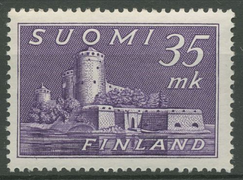 Finnland 1949 Bauwerke Burg Olavinlinna 360 postfrisch
