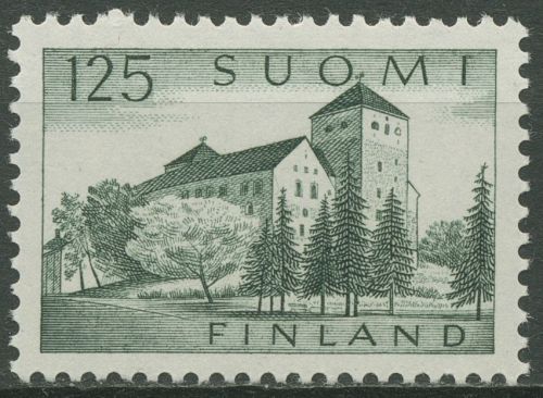 Finnland 1961 Bauwerke Schloss von Turku 533 postfrisch