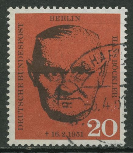Berlin 1961 Hans Böckler 197 gestempelt