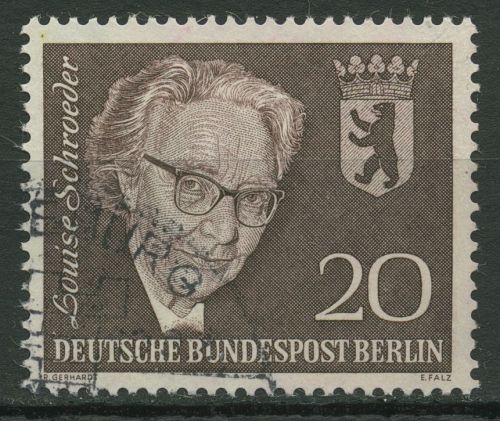 Berlin 1961 Louise Schroeder 198 gestempelt