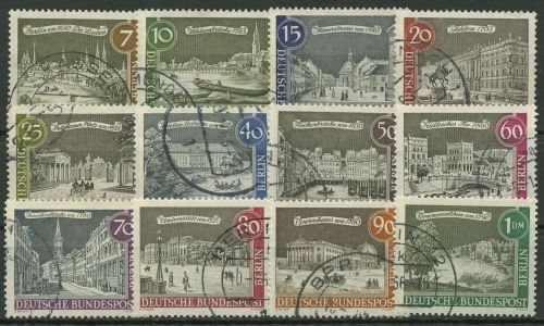 Berlin 1962 Alt-Berlin Bauwerke 218/29 gestempelt