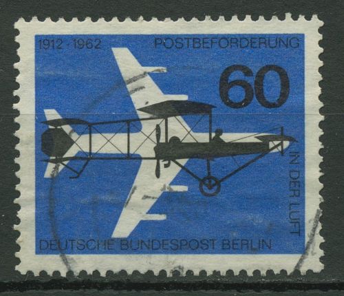 Berlin 1962 Luftpostbeförderung Flugzeuge 230 gestempelt