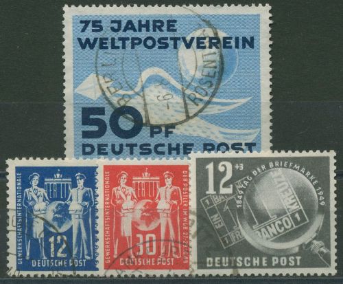 DDR 1949 Jahrgang komplett (242/45) gestempelt