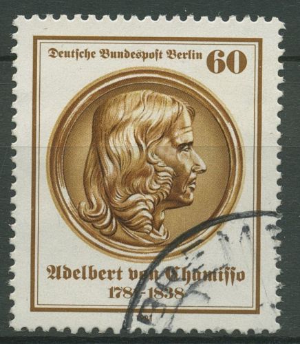 Berlin 1981 Dichter Adelbert von Chamisso 638 gestempelt