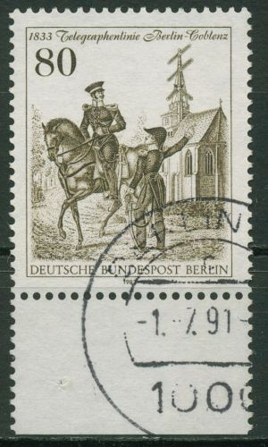 Berlin 1983 Telegraphenlinie Berlin-Coblenz 693 gestempelt