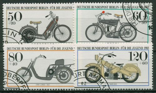 Berlin 1983 Historische Motorräder 694/97 gestempelt