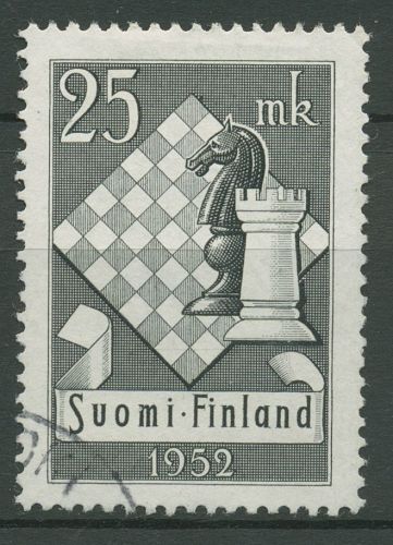 Finnland 1952 Schach-Olympiade 412 gestempelt