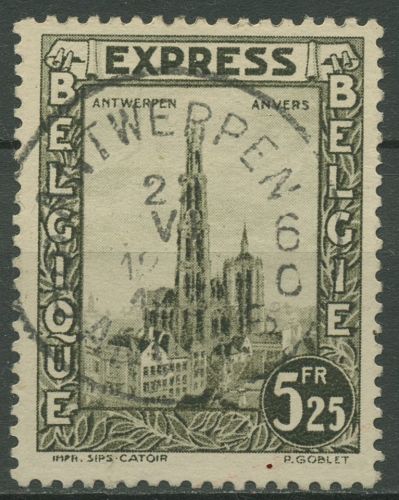 Belgien 1929 Eilmarke Kathedrale Antwerpen 269 gestempelt