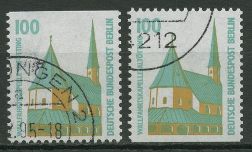 Berlin 1989 Sehenswürdigkeiten Wallfahrtskapelle Altötting 834 C/D gestempelt