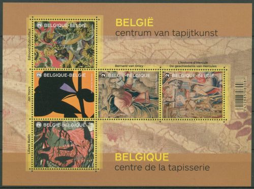 Belgien 2015 Gobelins Wandteppiche Block 189 postfrisch (C42457)