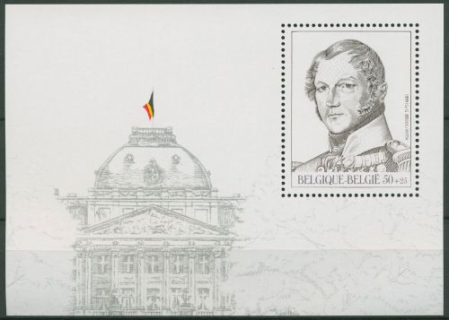 Belgien 1999 Belgisches Königshaus König Leopold I. Block 71 postfrisch (C91557)