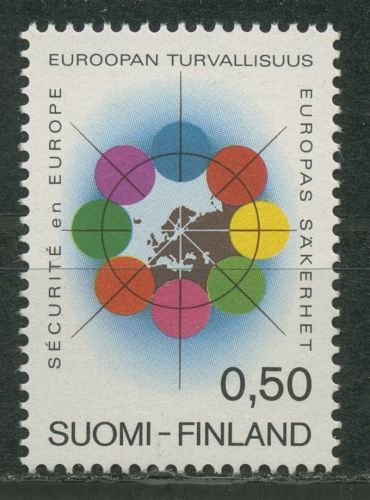 Finnland 1972 Europäische Sicherheitskonferenz Helsinki 715 postfrisch