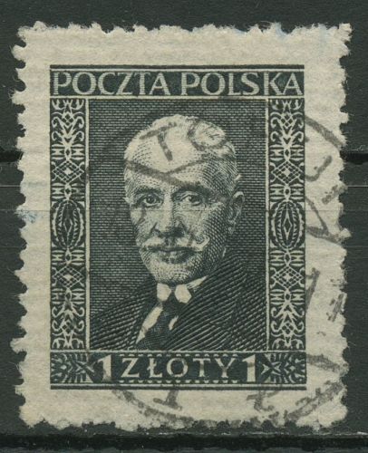 Polen 1928 Präsident Ignacy Moscicki 258 v gestempelt