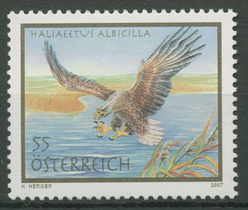 Österreich 2007 Tiere Vögel Seeadler 2683 postfrisch