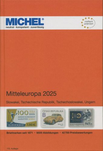 MICHEL Europa Band 2: MITTELEUROPA 2025 110. Aufl., gebraucht (Z3526)