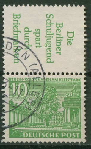 Berlin Zusammendrucke 1952 Berliner Bauten S 6 gestempelt