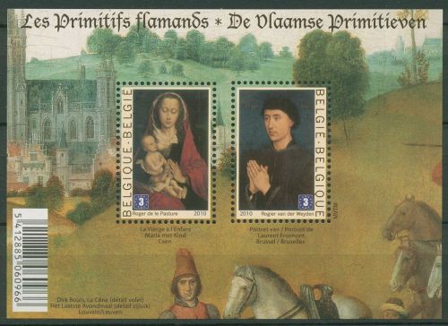 Belgien 2010 Frühe flämische Malerei Block 155 postfrisch (C42479)