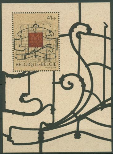 Belgien 1996 Victor-Horta-Museum Block 68 postfrisch (C42482)