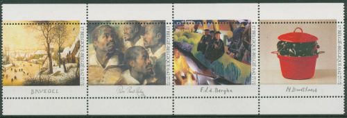 Belgien 2001 Königl. Museen für bildende Kunst 3054/57 ZD postfrisch (C42485)
