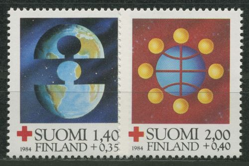 Finnland 1984 Rotes Kreuz Friedensarbeit 946/47 postfrisch