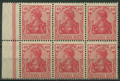 Deutsches Reich 1921 Heftchenblatt Germania H.-Bl. 28 A 1.1 postfrisch